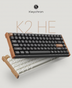 Keychron 海外推出 K2 HE 三模机械键盘：霍尔磁