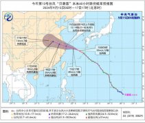 台风橙色预警：“贝碧嘉”已加强为台风级 将于今夜到明天登陆华